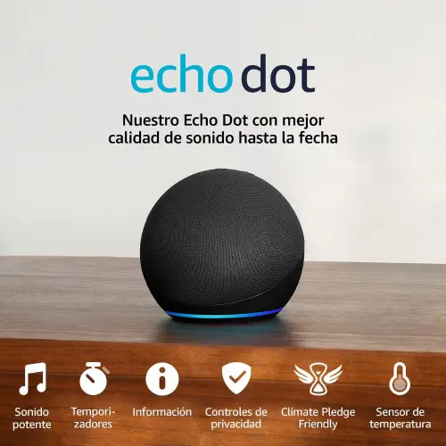 Echo Dot | Altavoz inteligente wifi y Bluetooth con Alexa